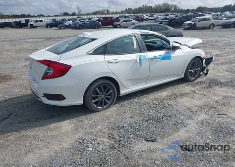 2020 Honda Civic Ex-L from USA, damaged, VIN 19XFC1F74LE008772